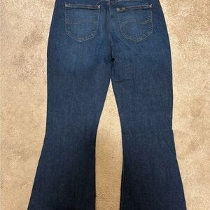 Lee Women's Dark Blue Flare Jeans